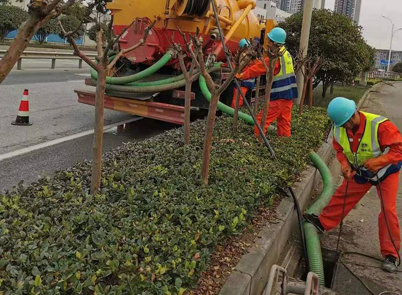 弋江市政管道清淤
